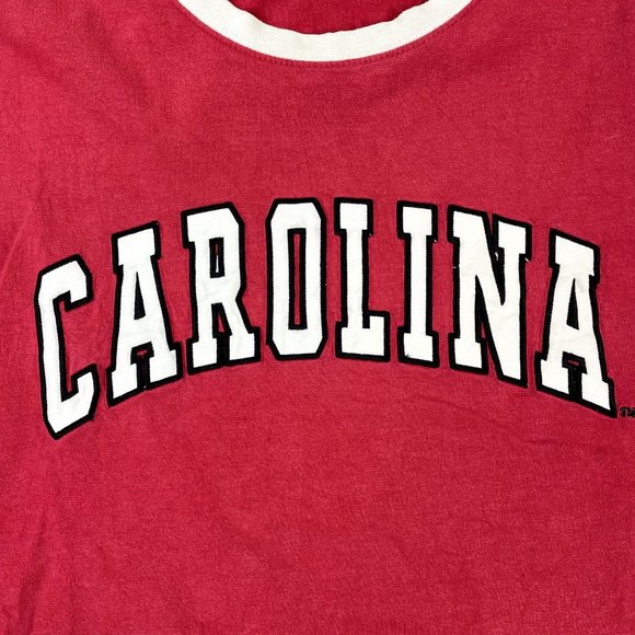 Colosseum Athletics CAROLINA Stitched Men's Casual Red Short Sleeve T-Shirt XXL - Picture 6 of 8